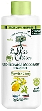 Fragrances, Perfumes, Cosmetics Verbena & Lemon Deodorant - Le Petit Olivier Eco-Refill Fresh Lemon Verbena Deodorant