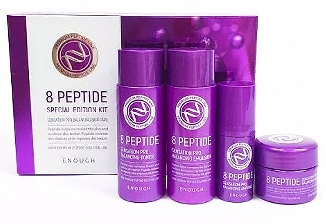 Peptide Face Miniature Set - Enough 8 Peptide Special Edition 4 Kit — photo N2