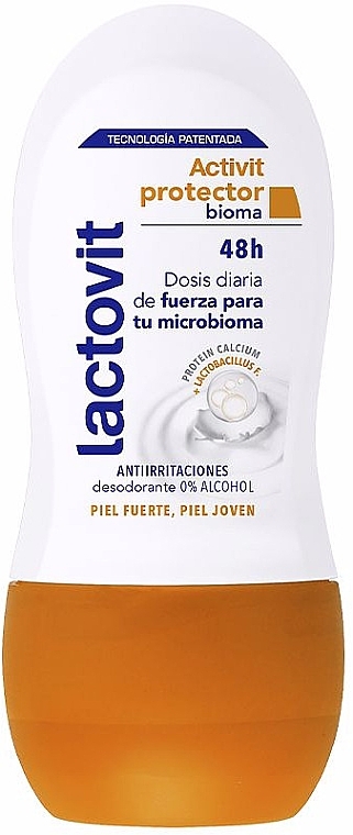 Roll-On Deodorant - Lactovit Activit Protector 48H Deo Roll-On — photo N1