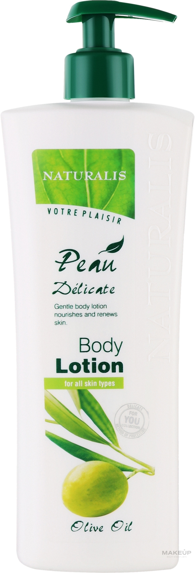 Olive Body Lotion - Naturalis Body Lotion — photo 500 ml