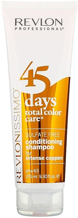 Shampoo-Conditioner "Intense Copper" - Revlon Professional Revlonissimo 45 Days Intense Coppers 2in1  — photo N2