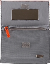 Makeup Bag, 94644, gray-orange - Top Choice Net — photo N11