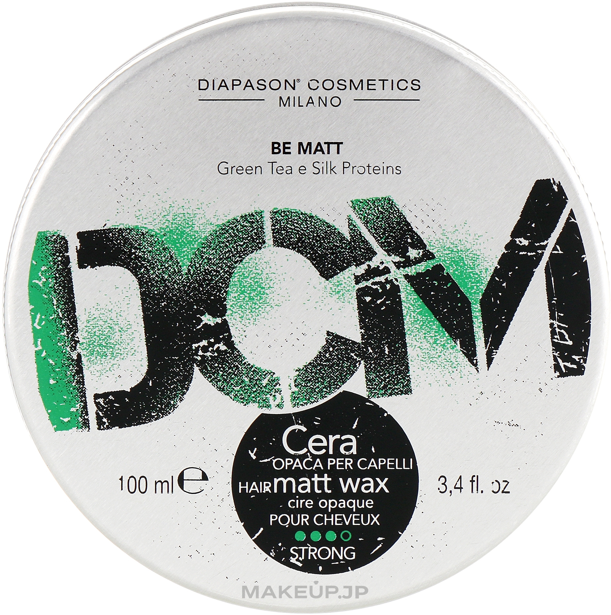 Strong Hold Matte Hair Styling Wax - DCM Matt Wax — photo 100 ml