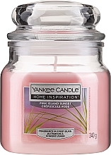 Scented Candle in Jar - Yankee Candle Home Inspiration Pink Island Sunset — photo N22