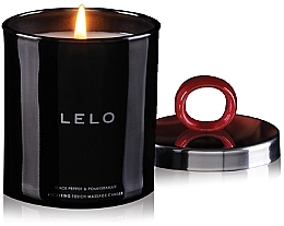 Fragrances, Perfumes, Cosmetics Massage Candle - Lelo Flickering Massage Candle Pepper & Pomegranate