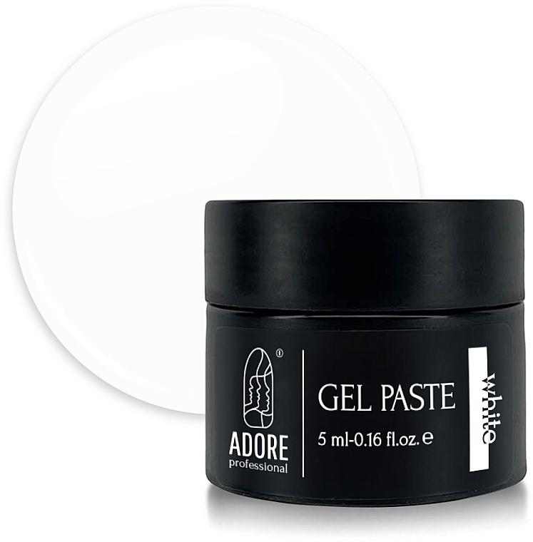 Wipe Off Nail Gel Paste - Adore Professional 3D Gel Paint — photo N1