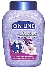 Fragrances, Perfumes, Cosmetics Foot Salt "Lavender" - On Line Lavender Foot Salt