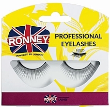 False Lashes, synthetic - Ronney Professional Eyelashes RL00026 — photo N1
