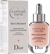 Mattifying Serum - Dior Capture Youth Matte Maximizer — photo N1