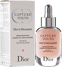 Fragrances, Perfumes, Cosmetics Mattifying Serum - Dior Capture Youth Matte Maximizer