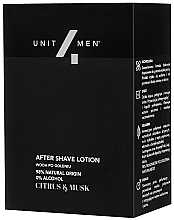 After Shave Lotion - Unit4Men Citrus&Musk After Shave Lotion — photo N2