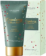 Fragrances, Perfumes, Cosmetics Hand Cream "Cranberry & Black Tea" - Oriflame Cranberry & Black Tea Scented Hand Cream