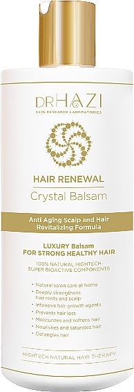 Renewal Hair Balsam - Dr.Hazi Renewal Crystal Hair Balm — photo N1
