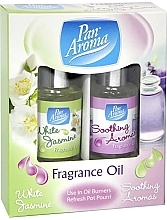 Aroma Oil Set - Pan Aroma Fragrance Oil White Jasmine & Soothing Aromas (fr/oil/2x10ml) — photo N6