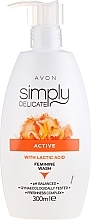 Fragrances, Perfumes, Cosmetics Intimate Cream-Gel with Lactic Acid - Avon Simpy Delicate Feminine Wash