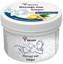 Ginger Massage Wax - Verana Massage Wax Ginger — photo N1