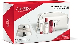 Fragrances, Perfumes, Cosmetics Set - Shiseido Anti-Wrinkle Program Pouch Set, 6 products