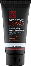 Fragrances, Perfumes, Cosmetics Super Moisturizing Face Cream - Deborah Milano Bioetyc UOMO Super Moisturizing Face Cream