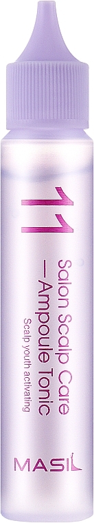 Refreshing Scalp Ampoule Tonic - Masil 11 Salon Scalp Care Ampoule Tonic — photo N3