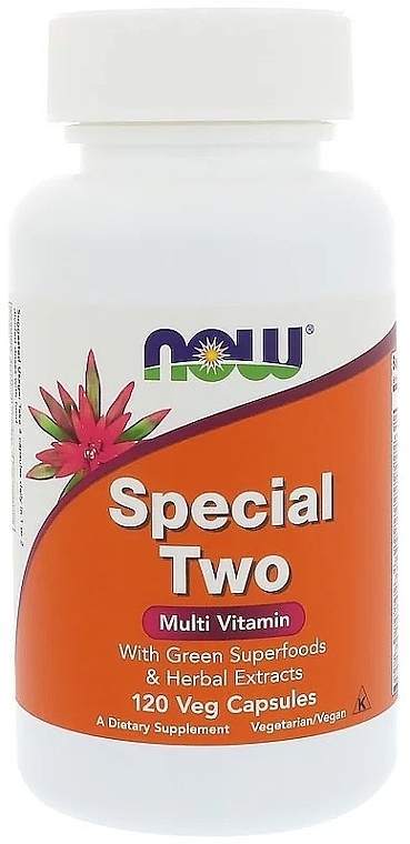 Herbal Multi Vitamins Capsules - Now Foods Special Two Multi Vitamin Veg Capsules — photo N1