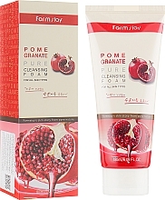 Pomegranate Cleansing Foam - Farmstay Pomegranate Pure Cleansing Foam — photo N1