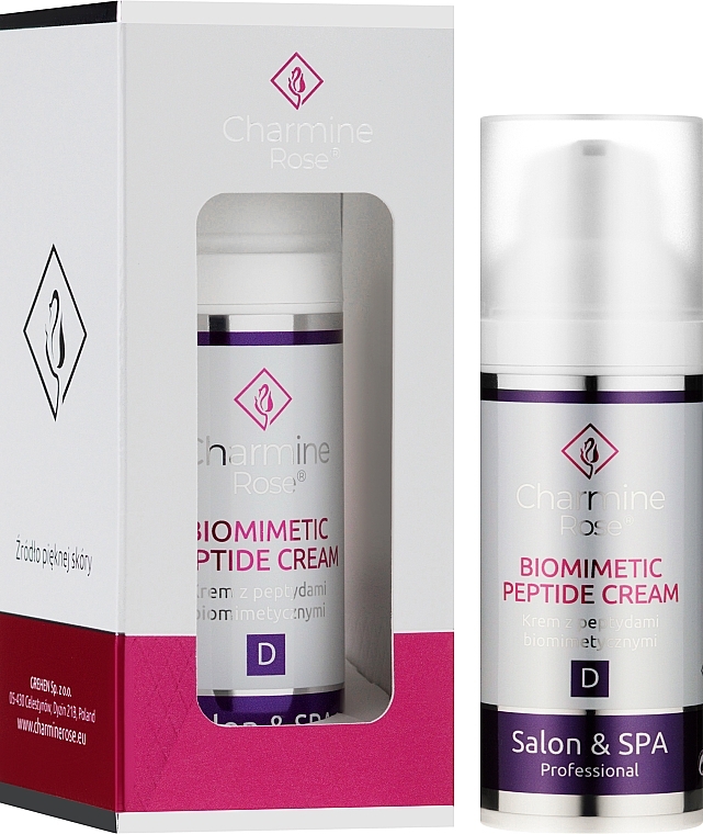 Anti-Wrinkle Peptide Cream - Charmine Rose Salon & SPA Professional Biomimetic Peptide Cream — photo N3