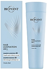 Fragrances, Perfumes, Cosmetics Lucentezza 3D Shampoo - Biopoint Hair Lamination Shampoo