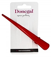 Fragrances, Perfumes, Cosmetics Hair Clip FA-5750, red - Donegal