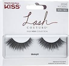 False Lashes - Kiss Lash Couture Faux Mink Collection Midnight — photo N5