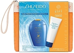 Set - Shiseido Sun Protection Essentials (lot/150ml + emuls/75ml+ pouch) — photo N22