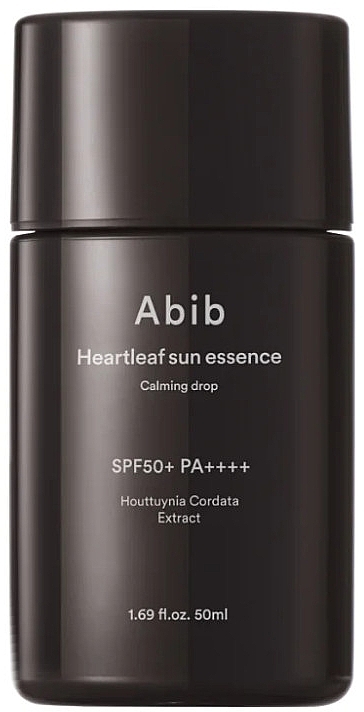 Soothing Sunscreen Face Essence - Abib Heartleaf Sun Serum Essence Calming Drop SPF50+ PA++++ — photo N1