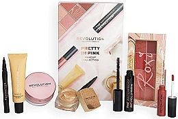 Fragrances, Perfumes, Cosmetics Makeup Revolution Pretty In Pink Makeup Set - Set, 7 products