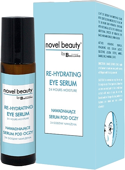 Moisturizing Eye Serum - Fergio Bellaro Novel Beauty Re-Hydrating Eye Serum — photo N1