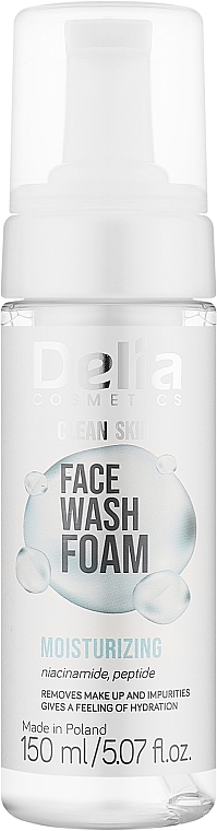 Cleansing Foam - Delia Clean Skin Face Wash Foam — photo N1