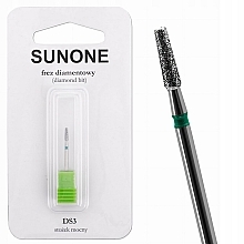 Fragrances, Perfumes, Cosmetics Nail Cutter Head DS3 Truncated Cone', hard, green - Sunone Diamond Nail Drill