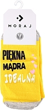 Women's Socks, yellow - Moraj — photo N1