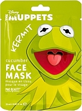 Fragrances, Perfumes, Cosmetics Moisturizing Sheet Mask - Mad Beauty Disney Muppets Face Mask Kermit