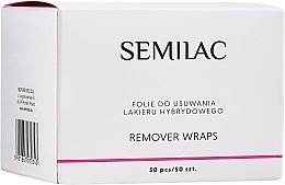 Nail Polish Remover Foil - Semilac Remover Wraps — photo N4