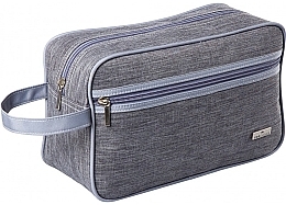 Fragrances, Perfumes, Cosmetics Men Makeup Bag "Travler", 97812, grey - Top Choice