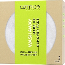 Makeup Remover Sponge - Catrice Wash Away Make Up Remover Pads — photo N5