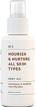 Fragrances, Perfumes, Cosmetics Nourishing Body Oil for All Skin Types - You & Oil Nourish & Nurture Body Oil