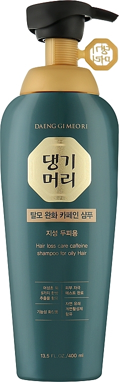 Anti Hair Loss Caffeine Shampoo for Oily Scalp - Daeng Gi Meo Ri Hair Loss Care Caffeine Shampoo for Oily Hair — photo N1