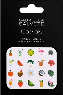 Nail Art Stickers - Gabriella Salvete Cocktails Nail Stickers — photo N10