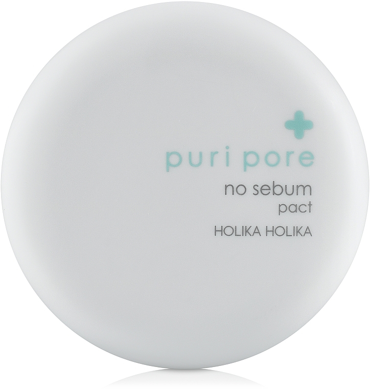 Compact Matte Powder - Holika Holika Puri Pore No Sebum Pact — photo N2