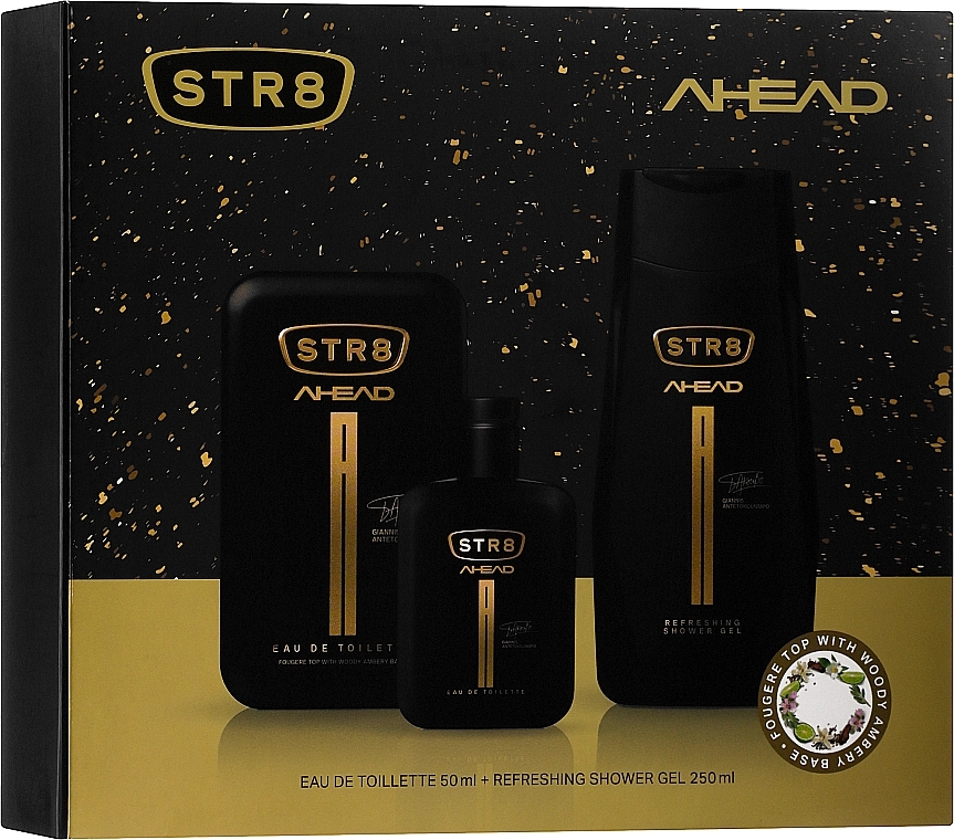 STR8 Ahead - Set (edt/50ml + sh/gel/250ml)	 — photo N5