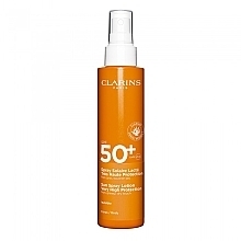 Fragrances, Perfumes, Cosmetics Sunscreen Body Lotion - Clarins Sun Spray Lotion Very High Protection SPF 50