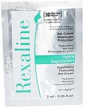 GIFT! Protective Face Gel Cream 'Detox' - Rexaline Hydra 3D Hydra-Depolluskin Gel-Cream (sample) — photo N1