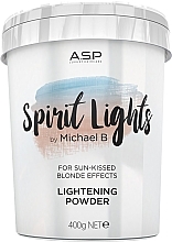 Bleaching Hair Powder - Affinage Salon Professional Spirit Lights Lightening Powder — photo N1