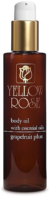 Body Oil with Grapefruit Oil - Yellow Rose Body Oil Grapefruit Plus — photo N1