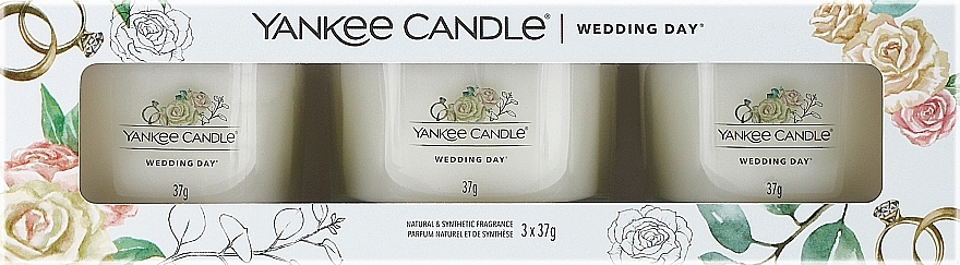 Set - Yankee Candle Wedding Day (candle/3x37g) — photo N4